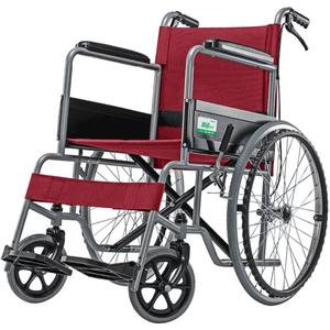 可孚轮椅折叠轻便老人专用手推车小型瘫痪手动超轻老年人残疾代步，可领30元手动轮椅优惠券