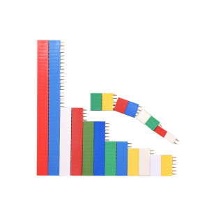单排母双排母2.54mm排针母座排座针插座插针1*2P3P4P5P6P7P20P40P