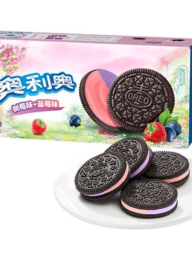 奥利奥缤纷双果味夹心饼干酥脆
