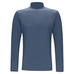 骆驼户外抓绒衣男款保暖内衣冬天打底衫长袖内搭新款半高领