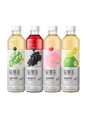 喜茶轻果茶450ml*8/12瓶