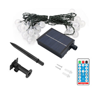 露台围栏装饰花园灯户外栏杆葡萄架灯带太阳能灯串花架灯氛围灯饰