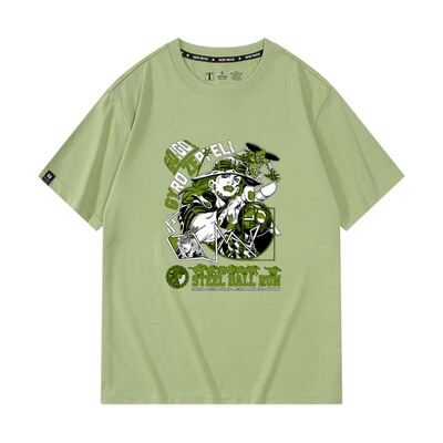 休闲宽松纯棉情侣短袖