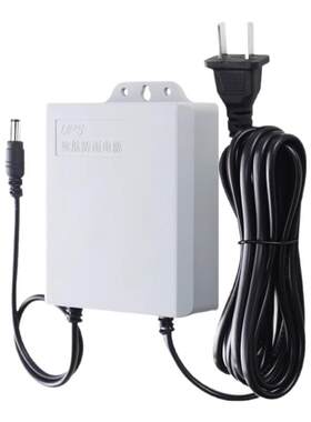 监控电源适配器12v5v室内室外防水ups不间断续航电源延长线防雨