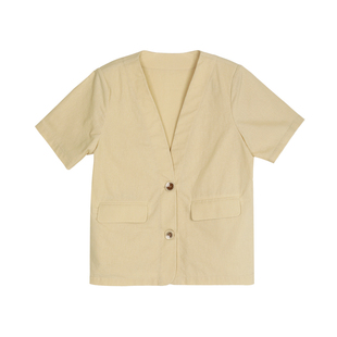 leobaby女童外套春夏款儿童复古宽松中大童小西服上衣