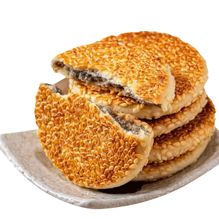 芝麻椒盐麻饼无糖精咸味饼干糖尿人糖人老人小零食品专用控旗舰店