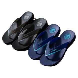 回力正品人字拖男款防滑夹脚拖鞋厚底人字拖沙滩三角洗澡拖鞋男款