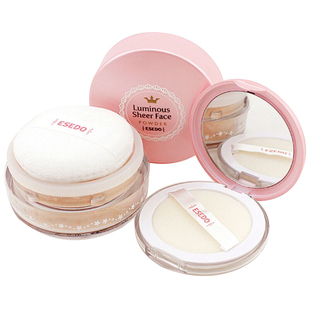 爱丽公主屋蜜粉底霜散粉定妆粉遮瑕提亮持久保湿控油修容防水专柜