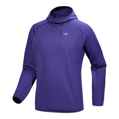 加拿大直邮始祖鸟Delta男士新款户外运动透气拉链卫衣外套