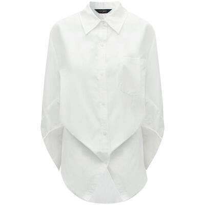 COCOBELLA莱赛尔立裁衬衫