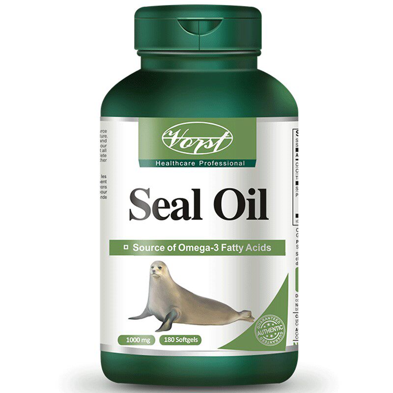VORST加拿大海豹油软胶囊欧米伽3omega-3角鲨烯DHA EPA DPA1000mg