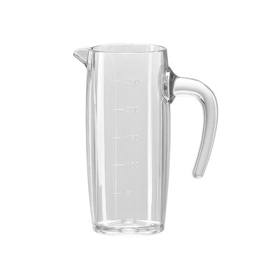 亚克力分酒器PC塑料白酒洋酒醒酒器扎壶饭店商用打不烂酒壶带刻度