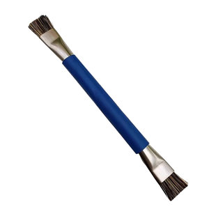 厨房灶台小钢刷燃气灶清洁刷钢丝刷煤气灶强力去污缝隙刷子双头