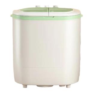 长虹5.0KG半自动双桶双缸双筒迷你洗衣机甩干小型婴儿童脱水波轮