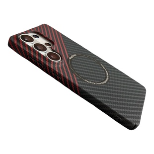 【Uecoo原创家】简约风凯夫拉纹适用于三星S26Ultra手机壳三星S25Ultra保护套全包超薄磁吸三星S26U保护壳S24