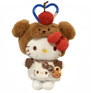 正版可爱HelloKitty包包挂件卡通小玩偶睡衣哈喽kt钥匙扣圣诞礼物