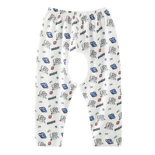 开裆裤男宝宝春秋纯棉婴幼儿开档裤秋冬季外穿儿童裤子女幼儿男童