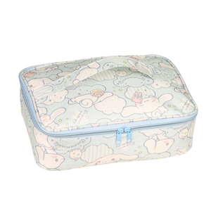 可爱卡通防水布饭盒袋铝箔大号学生保温冷野餐便当包简约手提拎包