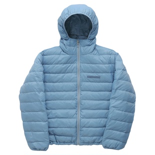 秒发！韩国2026冬smoothmo*d鹅绒90短款拉链轻薄连帽排骨羽绒服女