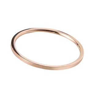 韩版尾戒18k玫瑰金食指钛钢关节指环小指简约超细戒指女情侣对戒