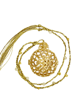 ATELIERSO 26SS 闻香水瓶项链（金）