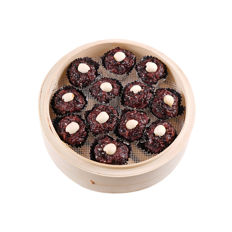 黑糯米糕350g*3袋莲子黑米糕