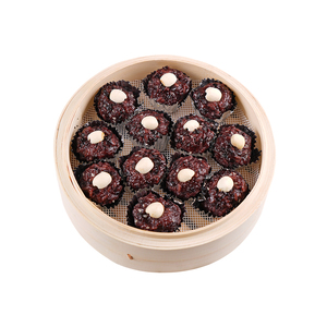黑糯米糕350g*3袋莲子黑米糕