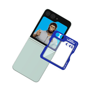 蓝猩适用于三星flip6钢化膜全胶flip6手机膜折叠W25 flip前屏保护贴膜Galaxys高清防摔全屏覆盖抗指纹Z flip6