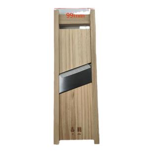 家用可调节厚薄切片器土豆切片丝实木刨丝机酒店薯片莲藕片擦片器