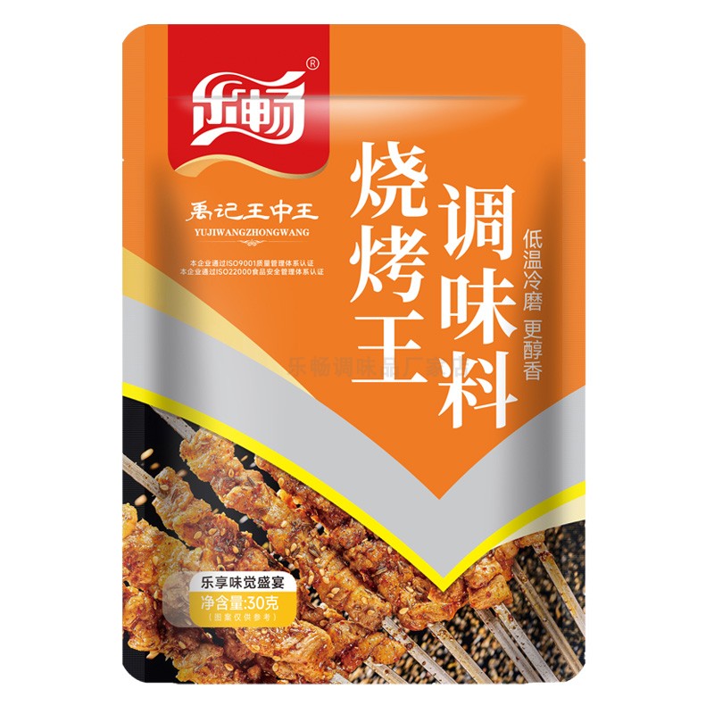 乐畅烧烤王调料30g 商超同款烧烤调料/腌料