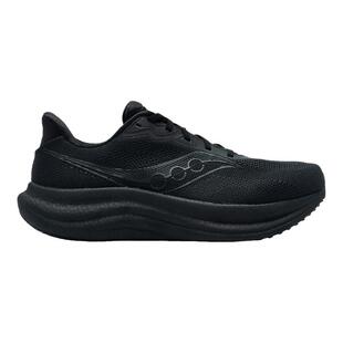 Saucony索康尼TRIUMPH胜利23情侣款黑色运动鞋轻便缓震软弹跑步鞋