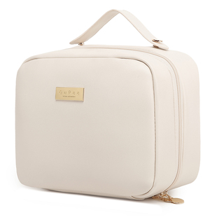 化妆包女2025新款大容量便携式护肤品化妆刷分区收纳旅行洗漱包