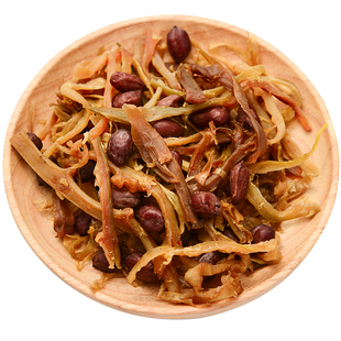 临安秋知余多味笋丝花生笋干青豆多味笋丝干即食独立小包装500g