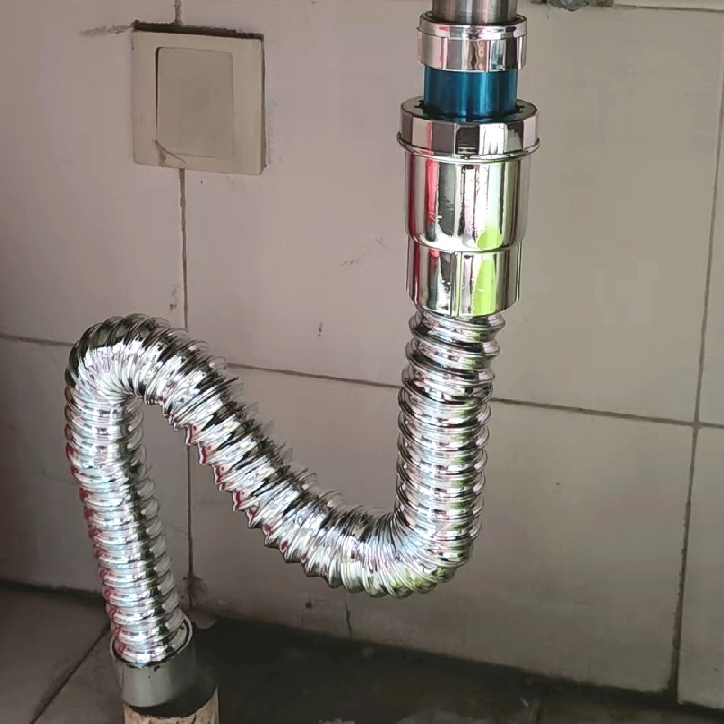 洗漱加长菜盆伸缩下水道水槽管子排水管洗脸盆软管面盆台下管道