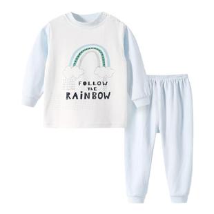 宝宝秋衣套装纯棉儿童保暖内衣女童秋裤婴儿秋装全棉男童睡衣秋冬