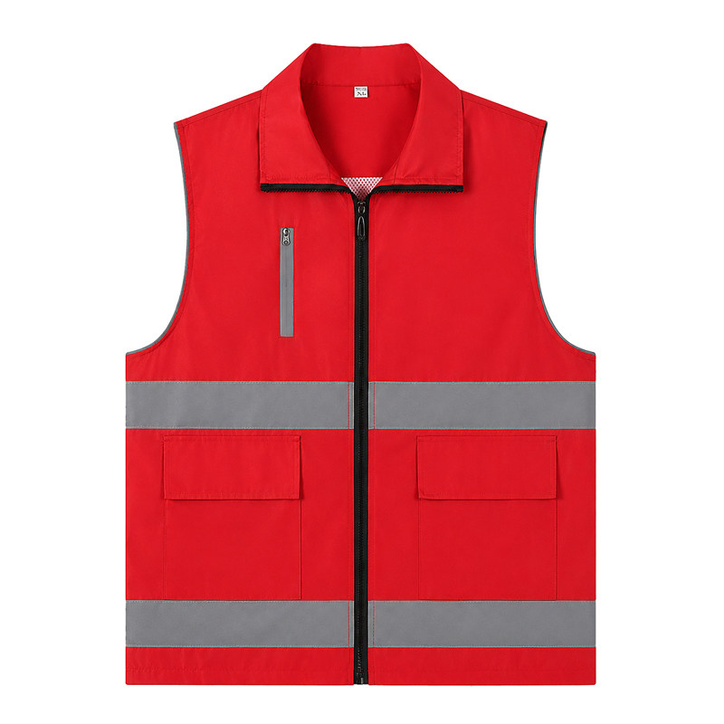 马甲工作服定制印字logo背心