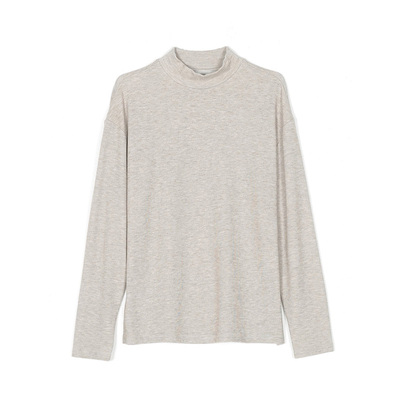 薄绒半高领打底衫秋冬内搭保暖