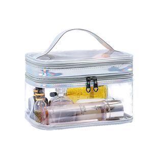 透明化妆包女便携大容量2026新款化妆品收纳包旅行洗漱包防水小包