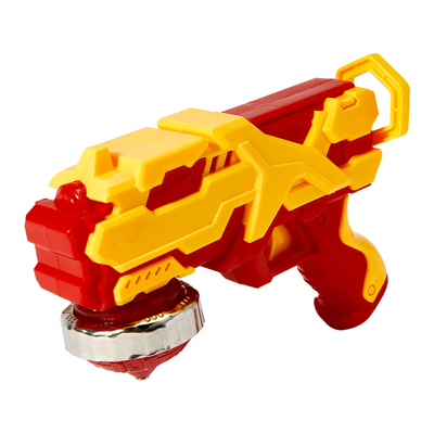 发光炫彩旋转陀螺陀螺枪玩具