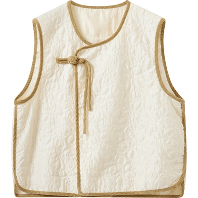 【新中式】播商场同款气质马甲女秋冬新款宽松外套BDS4MD3908