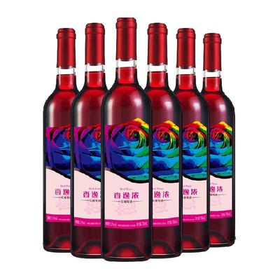 长城国产整箱红葡萄酒整箱