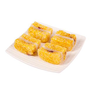 粮觅黄米凉糕免切蔓越莓大黄米凉糕紫米糍粑糯米凉糕解冻即食糯叽