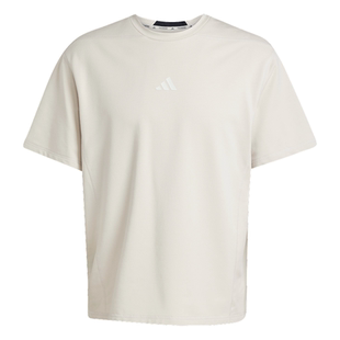 透湿透汽耐磨力量训练运动健身圆领短袖T恤男夏季adidas阿迪达斯