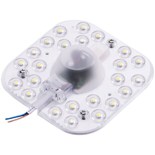 led声光控雷达人体红外感应模组吸顶灯物业楼道过道灯板灯盘灯芯