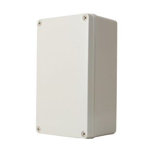 电源外壳AG塑料免脱落防水盒室内外按钮盒壳体安防监控ABS(可开孔