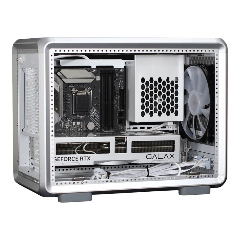 寒冰 酷冷至尊MF400atx 主板加装硬盘架电源仓I/O挡板显卡SFX支架