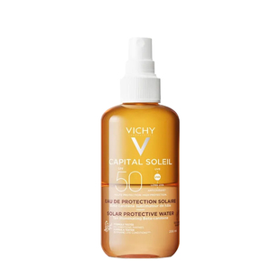 保税|新版！Vichy薇姿capital防晒保湿喷雾200ml 光泽提升