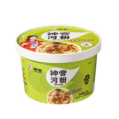 神宫泡椒牛肉味115g*6非油炸河粉