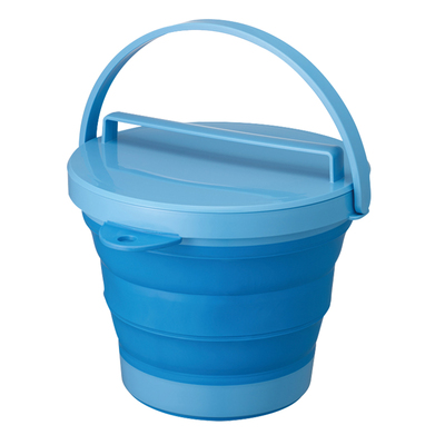 日本折叠水桶钓鱼露营户外提水桶