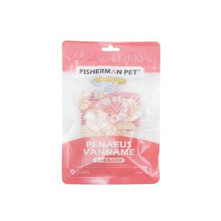 渔夫牧场FISHERMANPET宠物猫咪狗狗零食冻干南美对虾虾仁营养美味